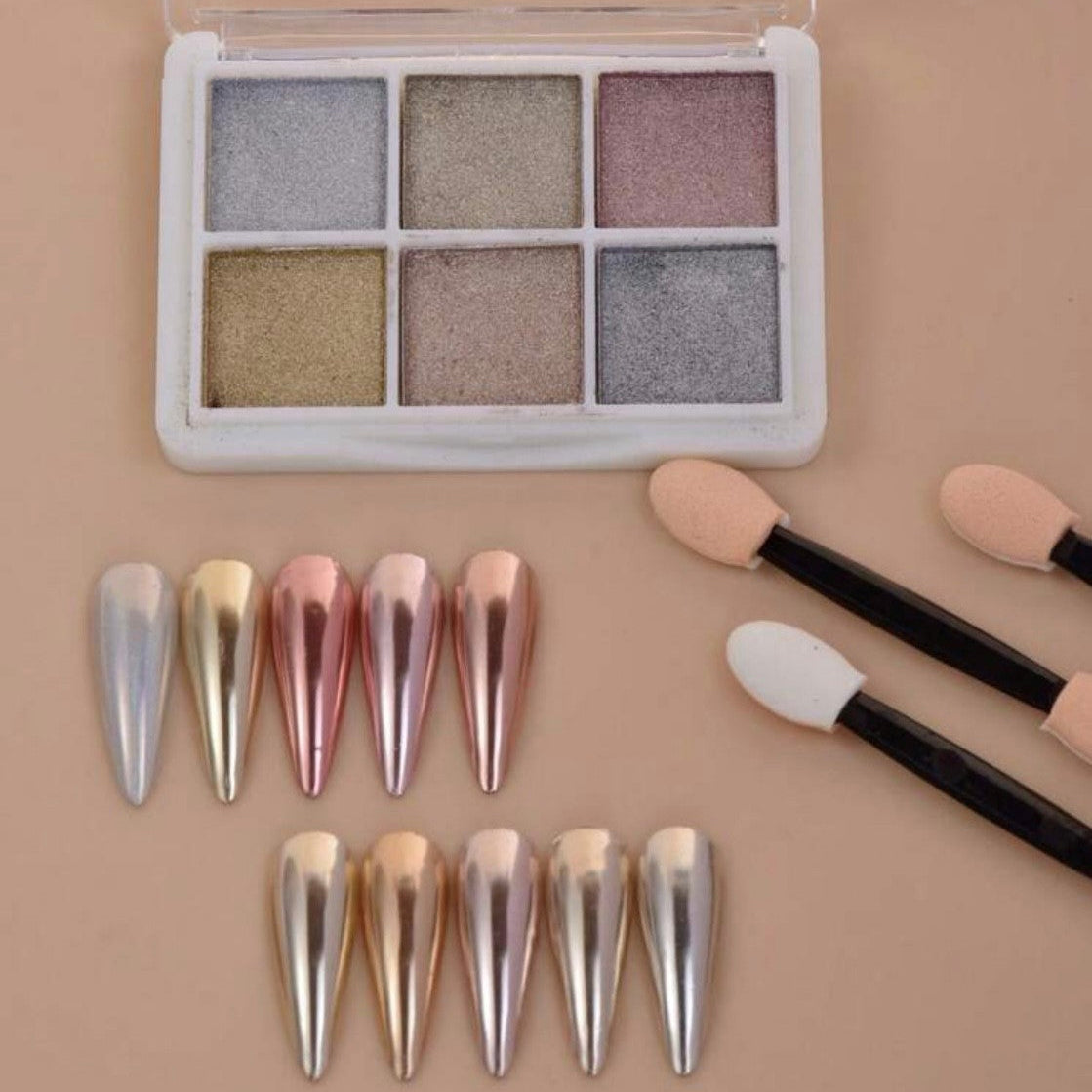 Coffret de poudres compacts à effets mirroir #7