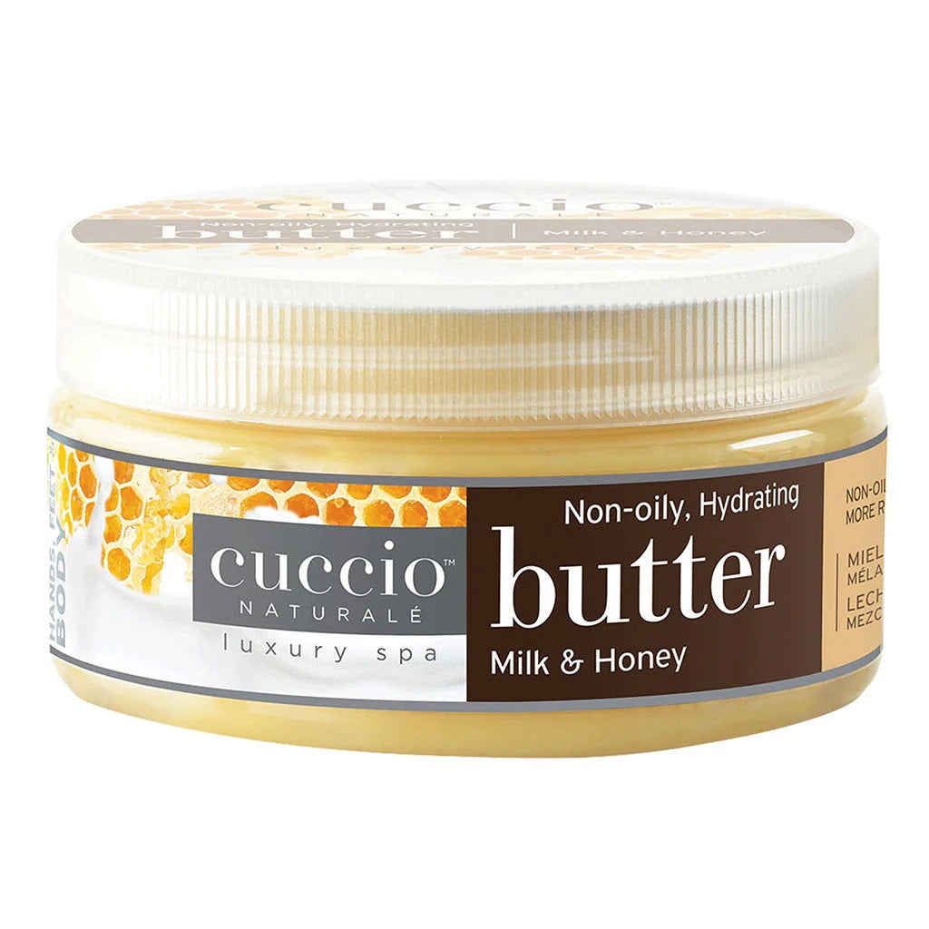 Beurre corporel - Miel et lait 8 oz