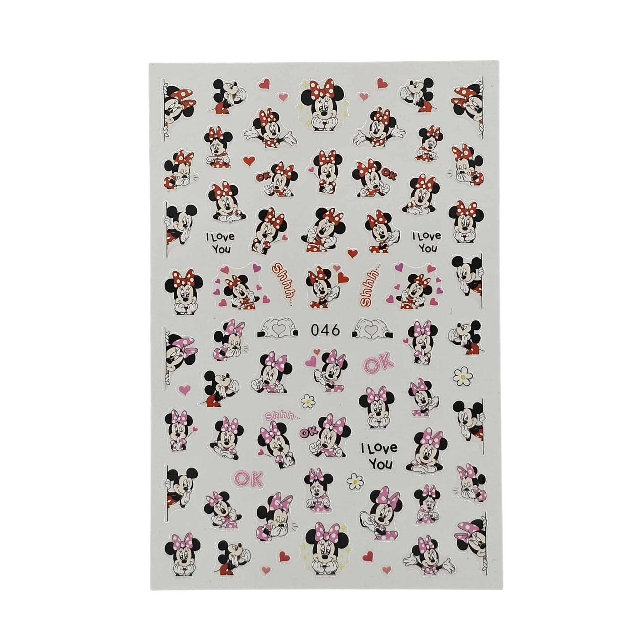 Collant nail art - Mini Mouse #7