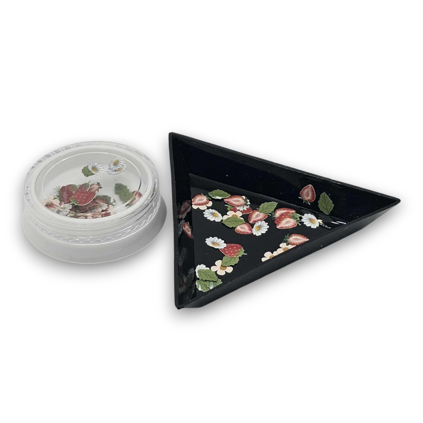 Boite à bijoux - Fraise & fleur #31