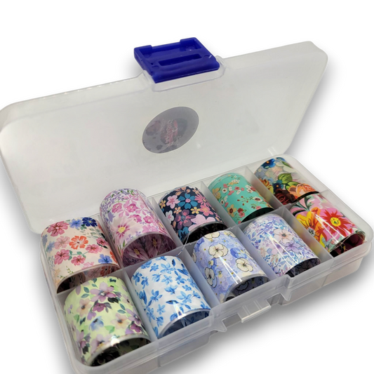 Coffret de foil - Fleur #10