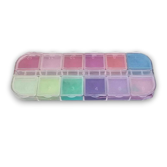 Coffret de poudres libres à effets chromes couleurs d'été #4