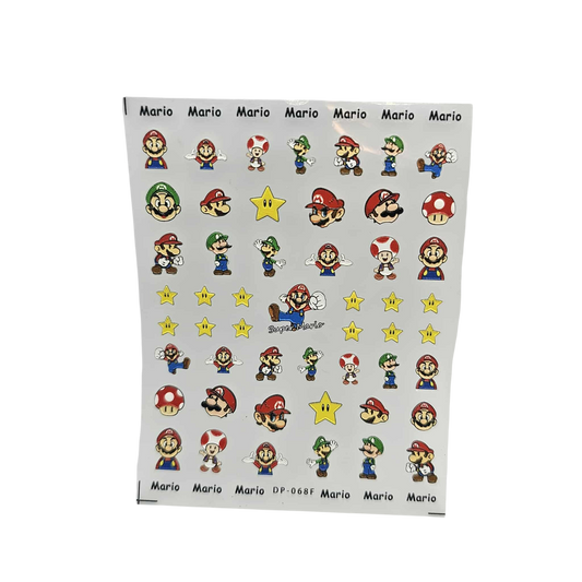 Collant nail art - Mario Bros. #5