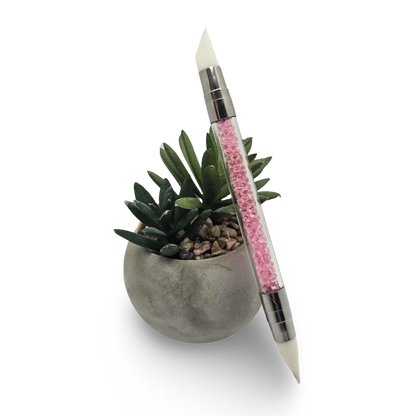 Crayon silicone rose