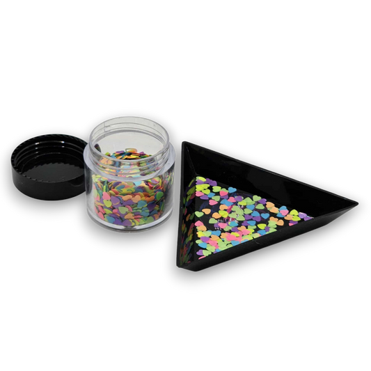 Boite à bijoux - Coeur multicolore #45