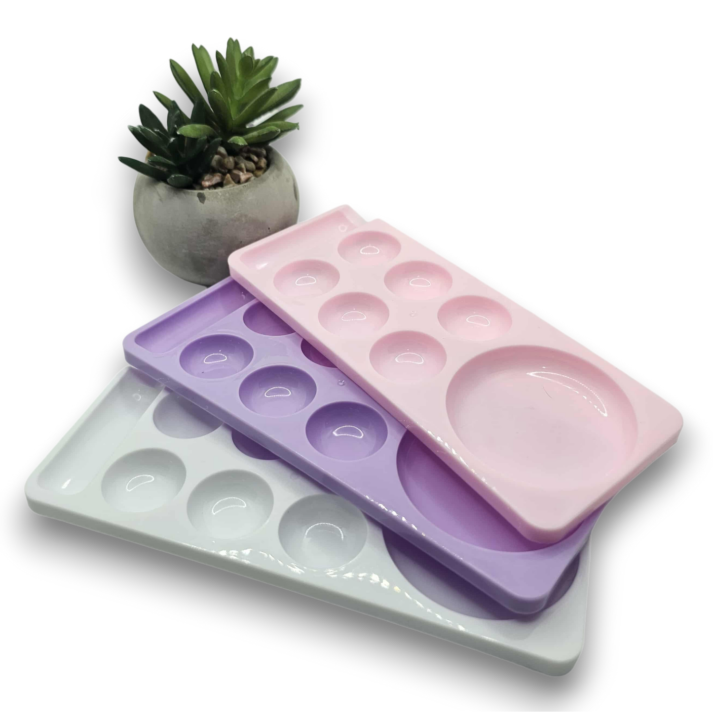 Ensemble de 3 Palettes de nail art