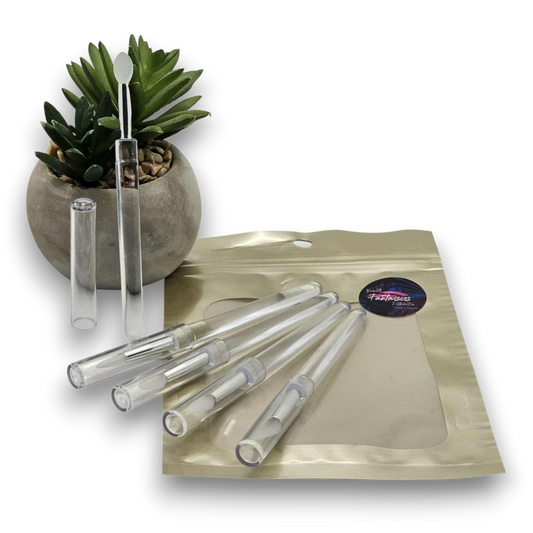 Pinceaux en silicone transparent pour Nail Art