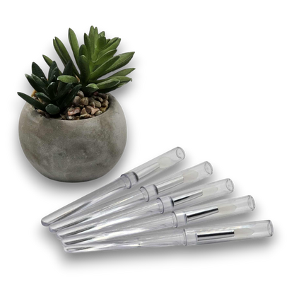 Pinceaux en silicone transparent pour Nail Art