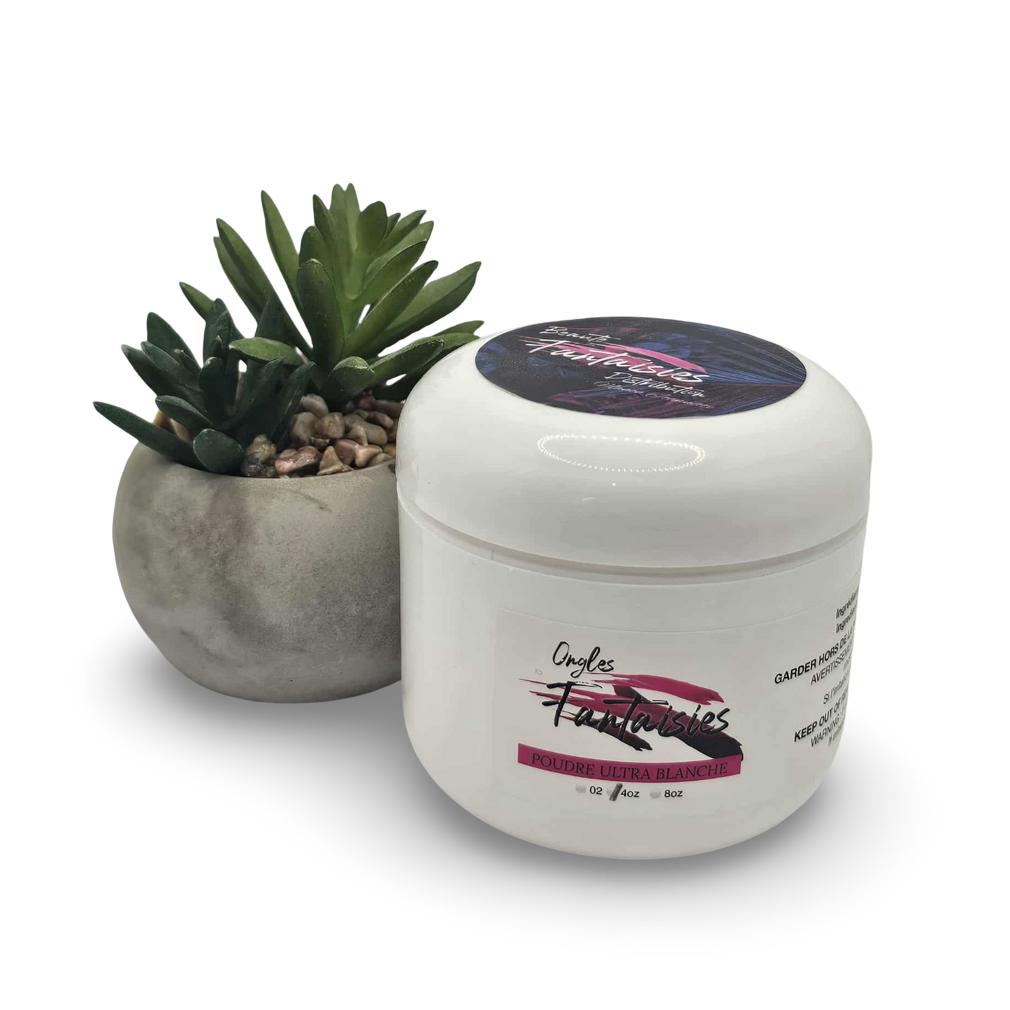 Poudre ultra blanche 4oz