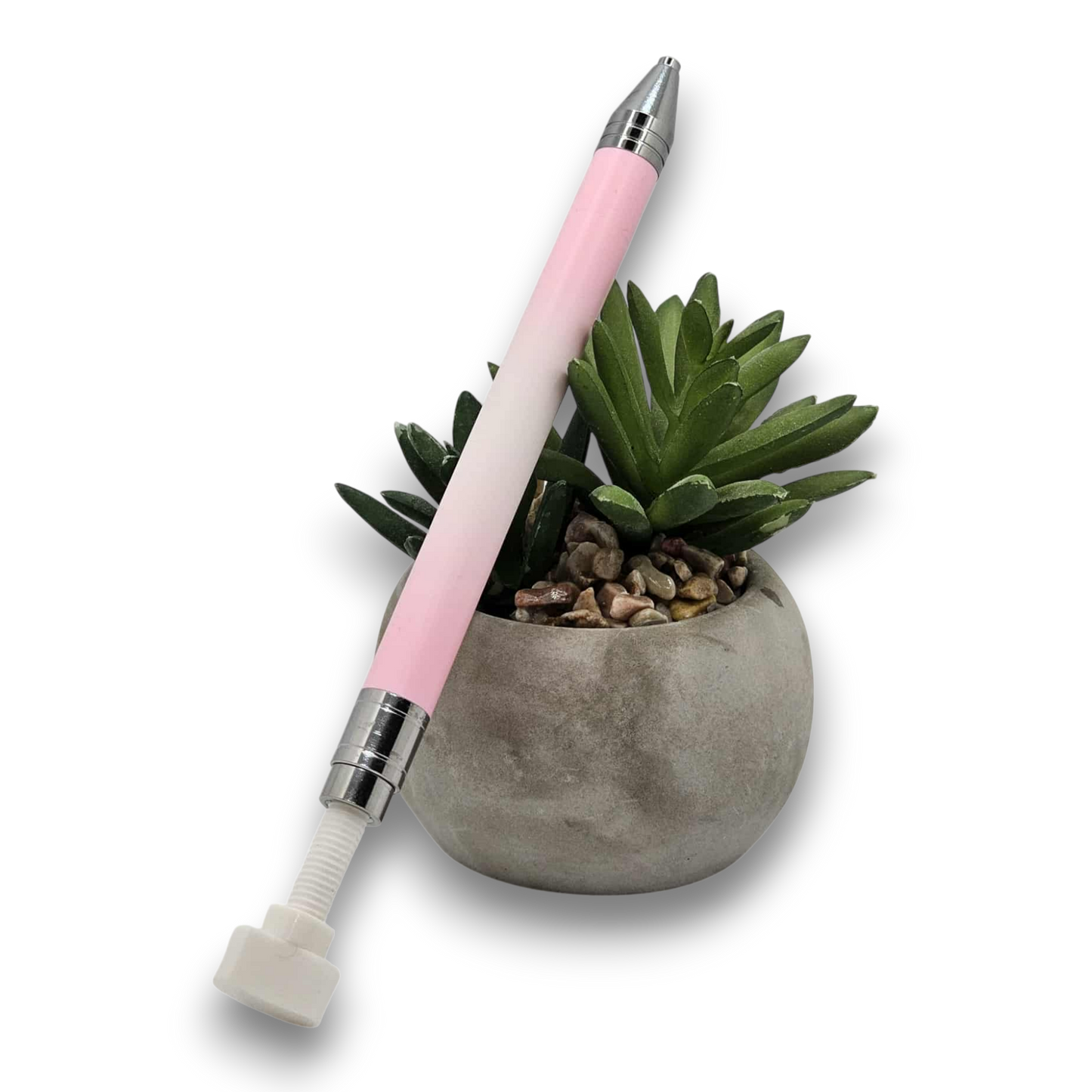 Stylo à Cire avec Pointe Rotative Auto-Adhésive