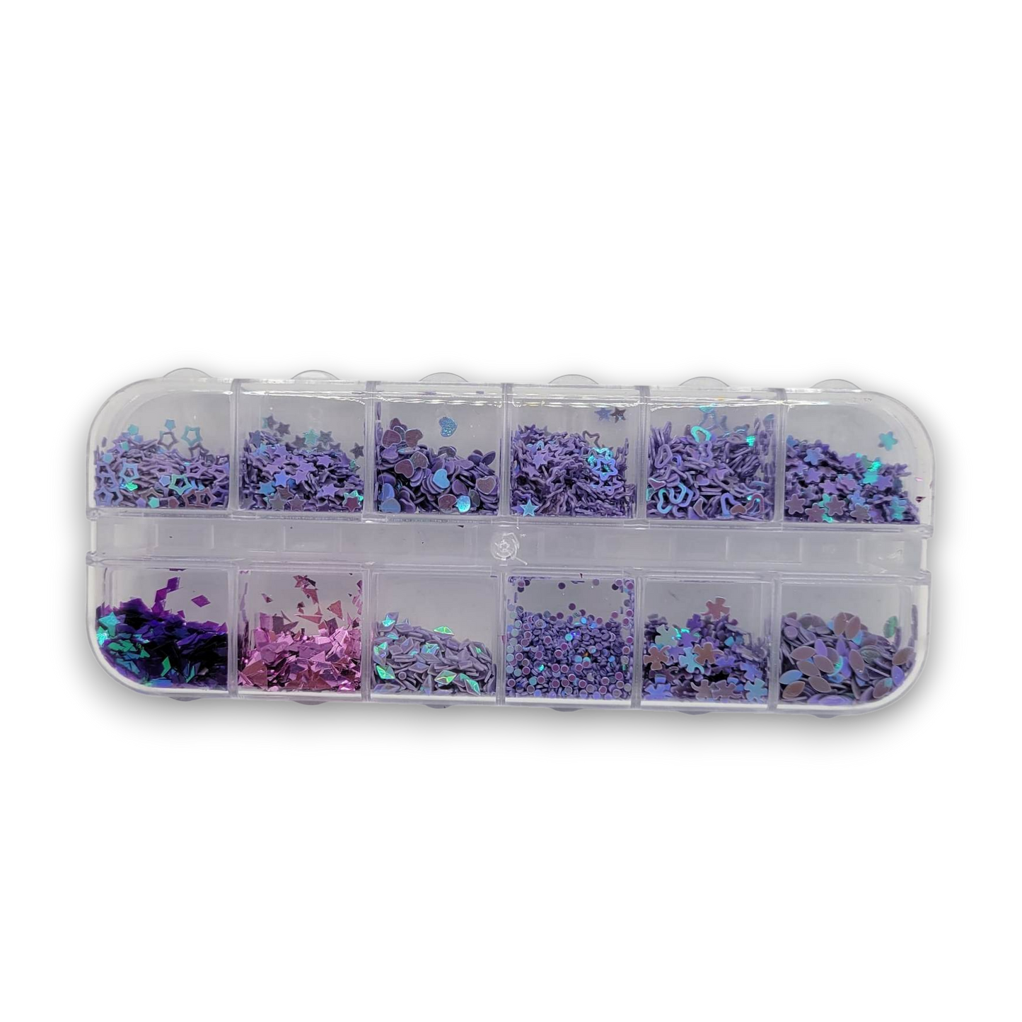 Boite à bijoux - Motifs mauves #6