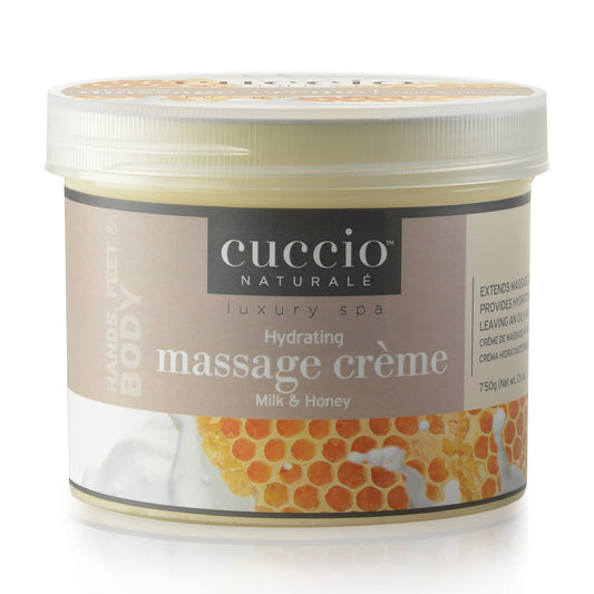 Crème de massage hydratante - Miel et lait 26 oz