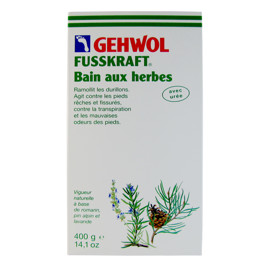 Gehwol Fusskraft Sel de Bain aux Herbes 400g